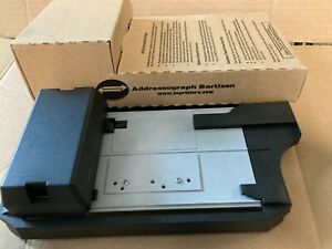 Addressograph Bartizan 4850 Flatbed Credit Card Imprinter - Brand New