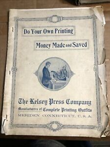 ~1904 Kelsey Press Company Printing Presses Advertisement Sales Circular Prices