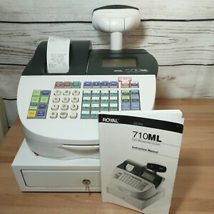Royal Alpha 710ML Cash Register- Money Management System with key and manual