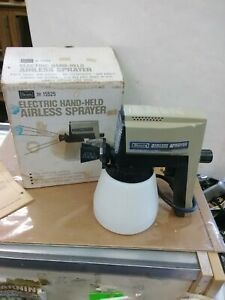 VINTAGE SEARS ELECTRIC HAND HELD AIRLESS PAINT SPRAYER MODEL 30 15525 NEW