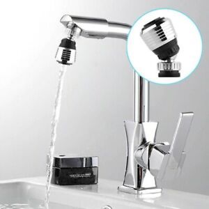Water Saving Faucet Aerator 360° Swivel Adjustable Nozzle Spout Kitchen Tap Hose
