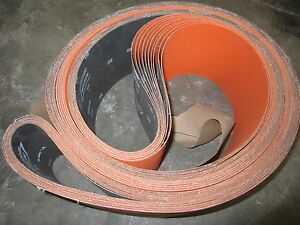 5 pcs NORTON SG Blaze 5-3/4&#034; x 173&#034; Grit 80 Plyweld Cloth Abrasive Sanding Belts