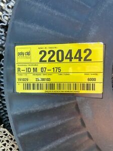 7 Poly-Clip System 220442 R-ID Clips  Lot of 7 Rolls   42,000 clips