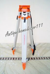 Heavy Model Aluminum Tripod Dual Lock Survey Instrument Transit Level Theodolite