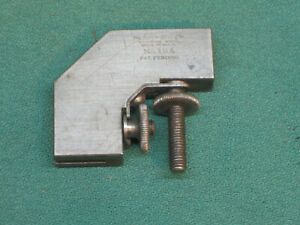 LUFKIN No.18A RIGHT ANGLE RULE CLAMP