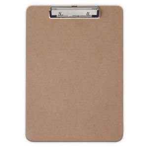 Saunders 05512 Recycled Hardboard Clipboard (Letter/A4 size)