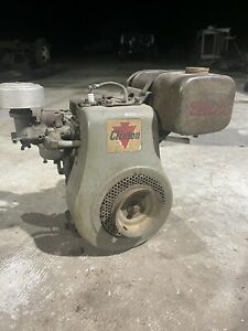 vintage Clinton model 494 3.5hp long life engine walk behind mower go kart