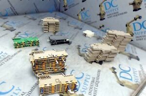WEIDMULLER IDU 1,5N/4AN IDK 1.5N &amp; OTHER  VARIOUS TERMINAL BLOCKS LOT OF 40