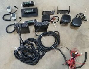 LOT of Kenwood TK-890H UHF FM Transceiver KRK-6DH KRK-5 Dual Control Head +MORE