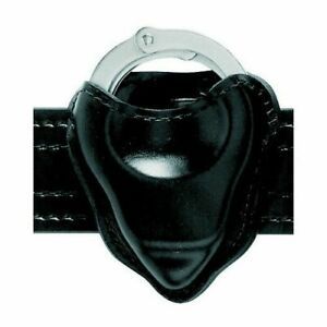 Safariland 090H-9 Black Hi-Gloss Open-Top Formed Handcuff Pouch