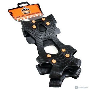 NEW ERGODYNE TREX 6300 Safety Ice Traction Device Fits Large Shoe US 8-11- BLACK