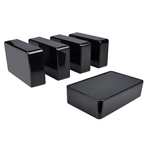 Pinfox 5 pack Electronic Prototype ABS Plastic Junction Project Box Enclosure by