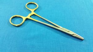 T/C Mayo Hegar Needle Holder Driver 5.5 (14cm) with Tungsten Carbide Cross S...&#034;