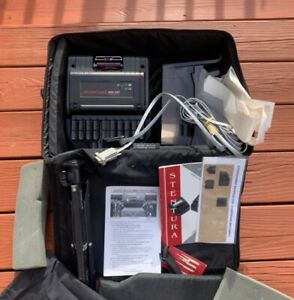 Stentura 400 SRT Electric Stenograph Complete with Case Power Stand Tray Great