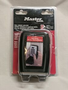 Master Lock 2-7/8&#034; Set Your Own Combo Light Up Dial Wall Mount Lock Box 5423D