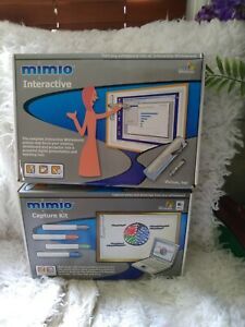 MIMIO Xi USB INTERACTIVE WHITEBOARD CAPTURE KIT VIRTUAL INK COMPLETE WORKING