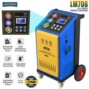 110V/220V A/C Refrigerant Recovery Machine Diagnostic Tool For R12/R134a/R1234yf