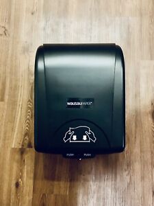 Wausau Paper Roll Towel Dispenser OptiServ Mechanical Hands Free Black