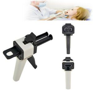 1:1/2:1 Ratio Dental Impression Mixing Dispenser Dispensing Caulking Gun 50ml CE