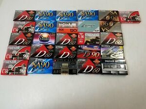 Lot of 26 Sealed Cassette Tapes