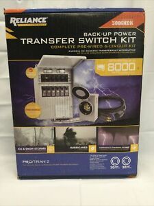 Reliance 300HDK 6-Circuit Transfer Switch Kit - New In Box!
