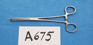 Thomas-Allis Tissue Forceps 8&#034; Straight 5x6 Teeth Surgical Instruments