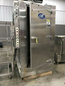 LVO RW1548 High-Volume Roll-in Commercial Dishwasher &amp; Roller Cart Racks — Wow!