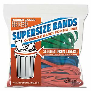 Alliance Rubberbands,Supersize,Ast 08997 08997  - 1 Each