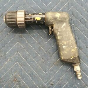 Ingersoll Rand Drill Motor, 3P13ST4, 1300 RPM, With 3/8&#034; Quick Chuck, (loc D-5)