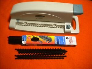 Wilson Jones Comb Bind CB105 Manual Punch &amp; Bind System.