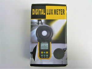 HYELEC MS6612 Digital Lux Meter Handheld Multifunction Meter for Light Illuminan