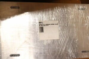 (50-Pk) Aluminum Sublimation License Plate Cover 6-In x 12-In