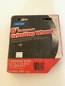 Norton 6&#034; All Purpose Grinding Wheel 6&#034; DIA X 1&#034; Thick,1&#034; Arbor Hole, Course G