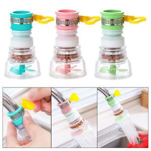 Anti Spray Faucet Extender Kitchen Sink Sprayer Tap Nozzle Water Filter Flexible
