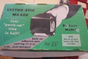 THE LECTRO-STIK HAND WAXER STANDARD