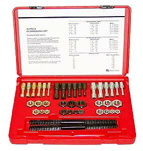 Lang Tools KS972 40 Piece Master SAE and Metric Rethreader Kit