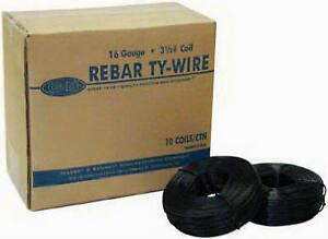 901130A Rebar Ty-Wire, 901130A, 3-1/2 Lb., 16-Gauge - Quantity 10