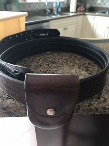 stallion leather police duty belt