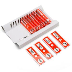 US Swift Optical Microscope Slides 48PCS Plastic Prepared Slides