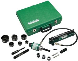 Hydraulic Punch Driver Set, 10 Ga. Steel