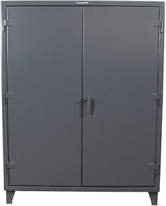 Strong Hold, 60&#034; W X 24&#034; D X 78&#034; H, Industrial Cabinet, Heavy-Duty, Welded and A
