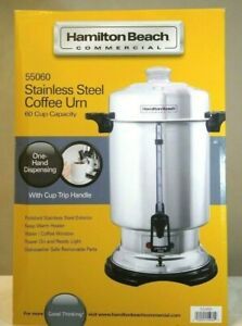 New In Box Hamilton Beach Commercial Coffee Makers Make up 60 Cups