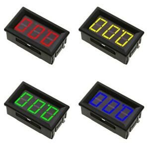 High Precision DC 0-100V Voltmeter LED Display Digital Panel Volt Meter Gauge
