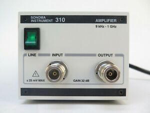 Sonoma Instrument 310 N Amplifier 50/60Hz 9 kHz - 1 GHz