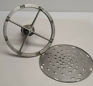 Hobart Pelican Head Spindle Attachment With 3/16 Cheese Grater #12 Genuine OEM