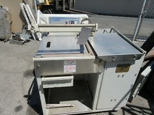 MERLIN/WELDOTRON 3001 COMMERCIAL BAKERY PACKAGING/WRAPPING MACHINE_4SERIOUS!~