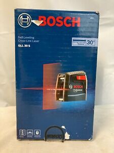 Bosch 30 ft. Self-Leveling Cross-Line Laser (GLL 30 S)