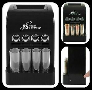 Electric Coin Sorter Change Money Cash Counting Counter Machine Battery Operated