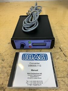 IBAG Swiss Micro Spindle Controller Converter U96500.113 Star
