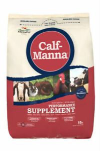 Manna Pro 0093982232 Calf-Manna Performance Supplement, 10 Lb
